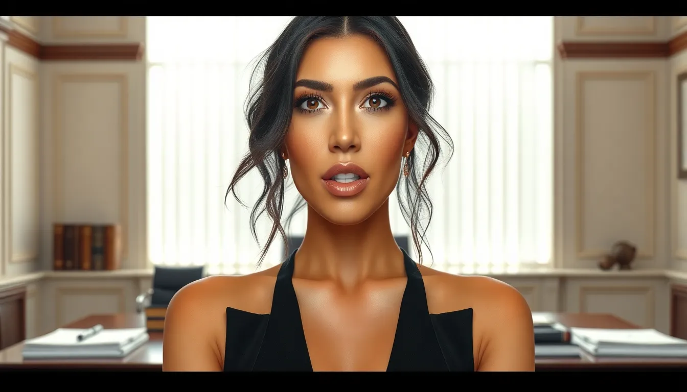 Imagen relacionada con Kim Kardashian abogada