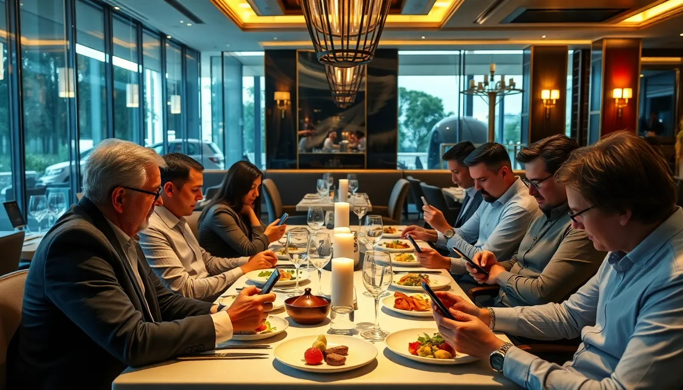 Imagen relacionada con comportamiento comensales restaurante