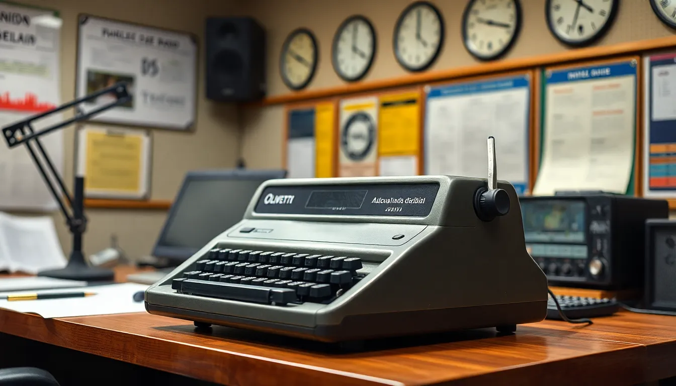 Imagen relacionada con máquina de escribir Olivetti