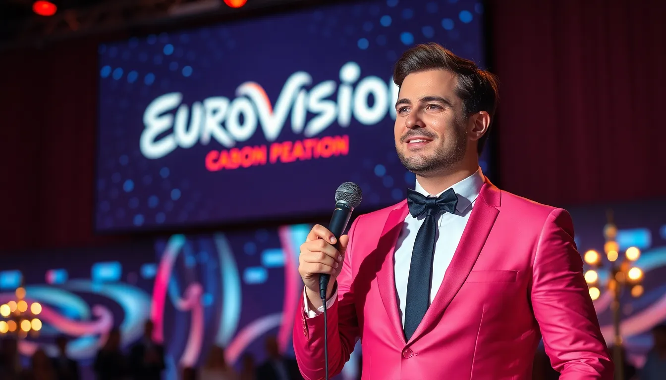 Imagen relacionada con Iñaki López Eurovisión