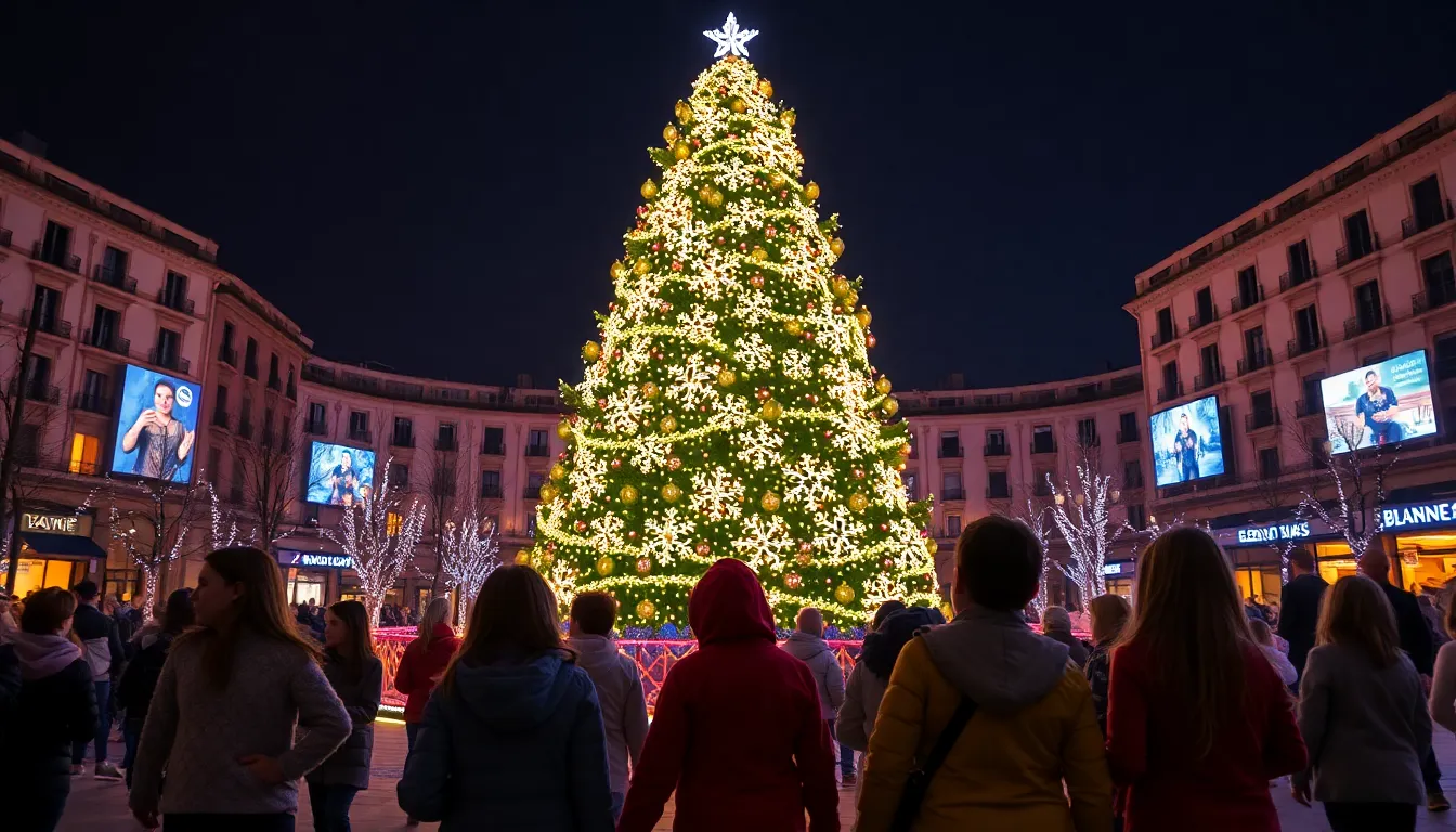 Imagen relacionada con Richard Gere árbol de Navidad Murcia