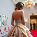 Imagen relacionada con Kim Kardashian gala máscara