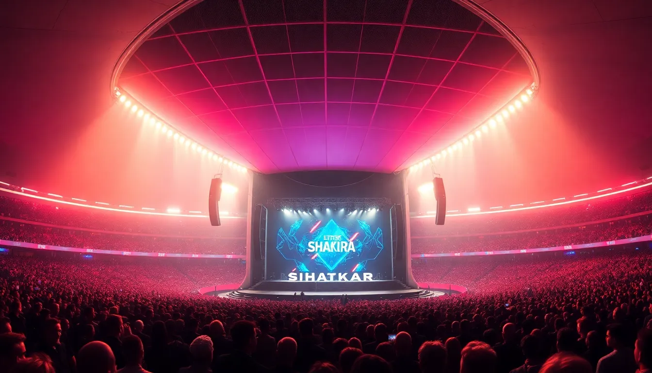 Imagen relacionada con Shakira Madrid estadio paralelo conciertos