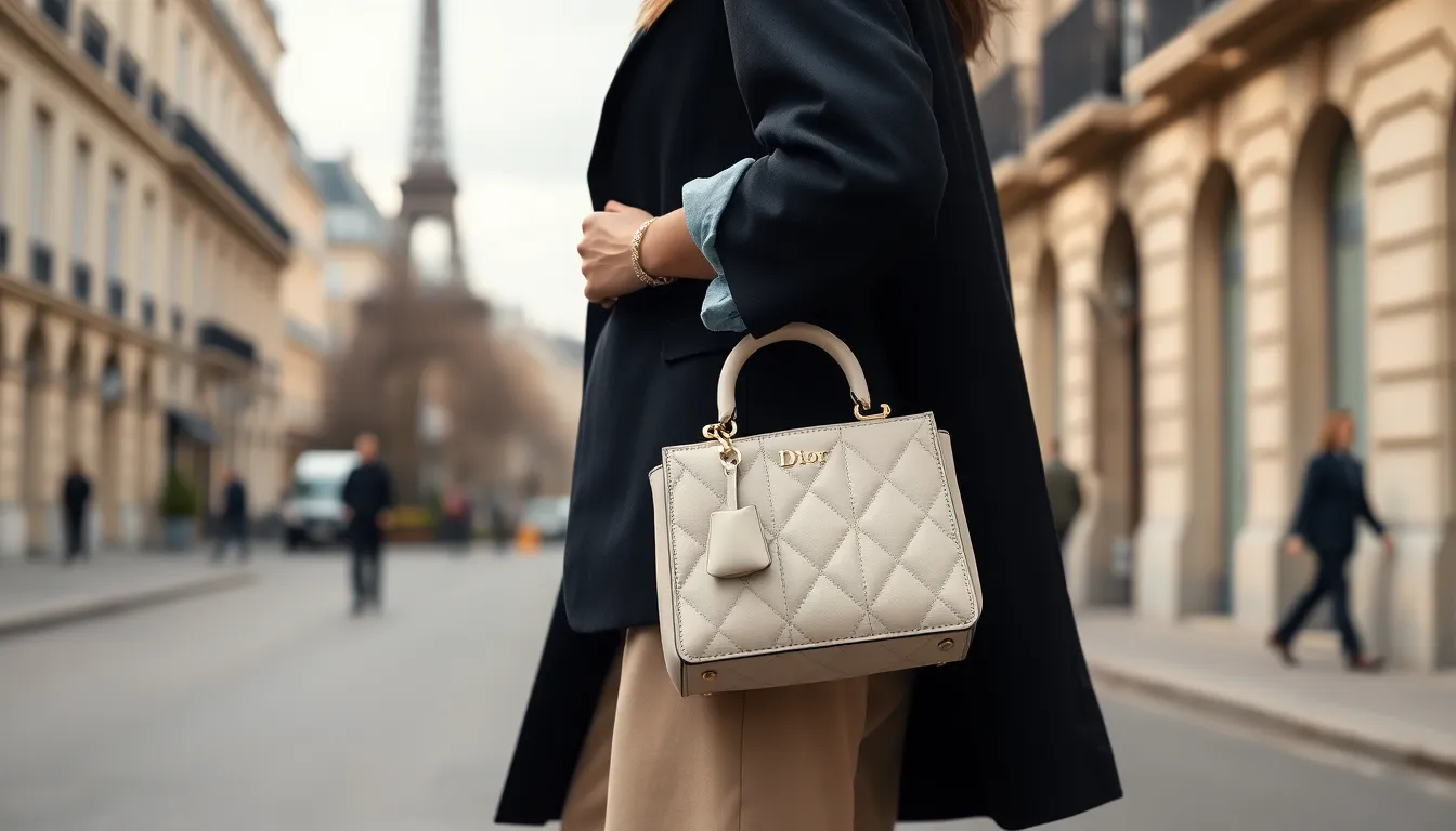 Imagen relacionada con Victoria Federica Dior bolso París