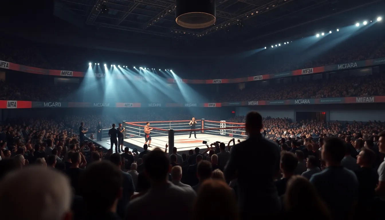 Imagen relacionada con artes marciales mixtas madrid arena sold out