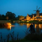 Imagen relacionada con Beckham iluminación LED finca Cotswolds
