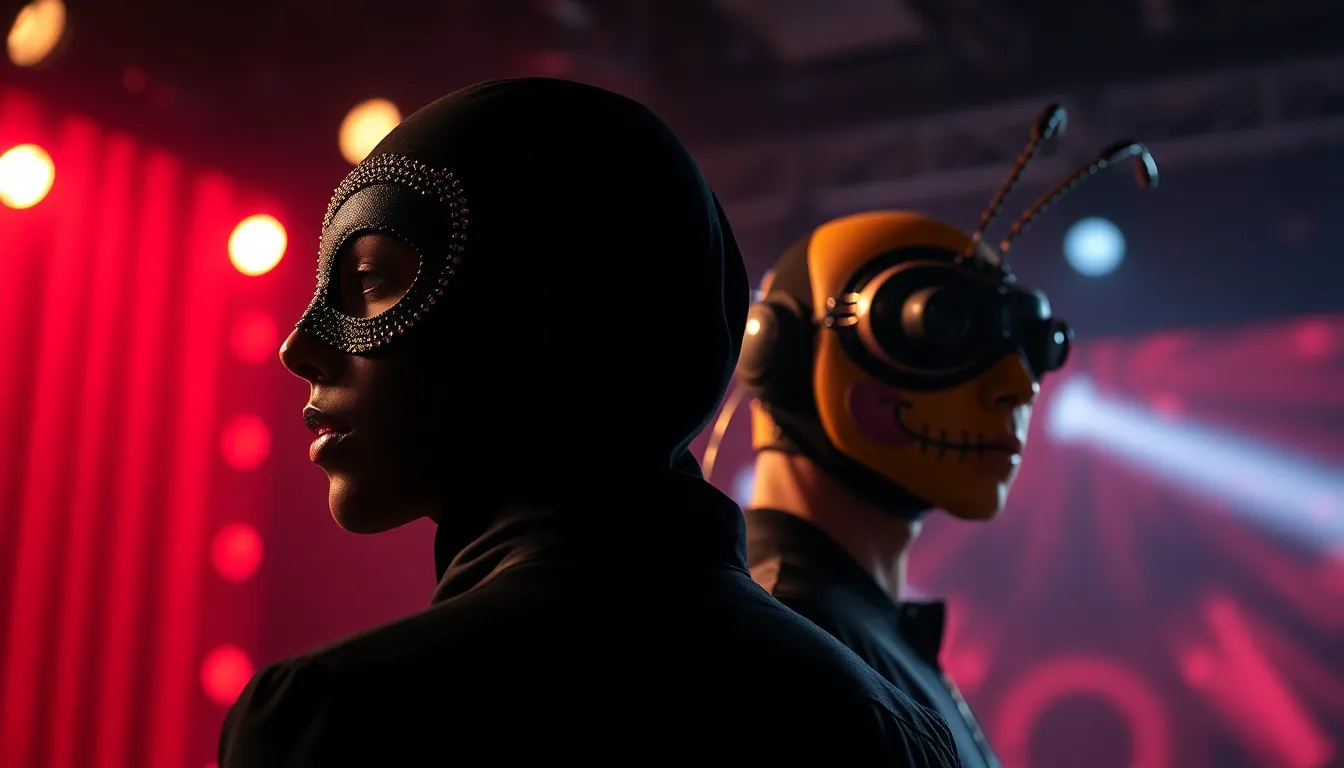 Imagen relacionada con Mask Singer Labios Chanclas protagonistas