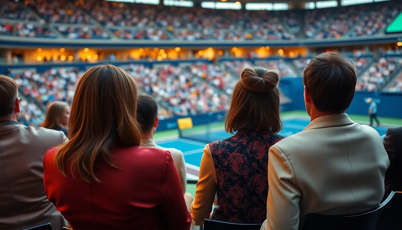 Imagen relacionada con US Open final celebridades