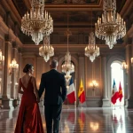 Imagen relacionada con Cena de Estado Macron España